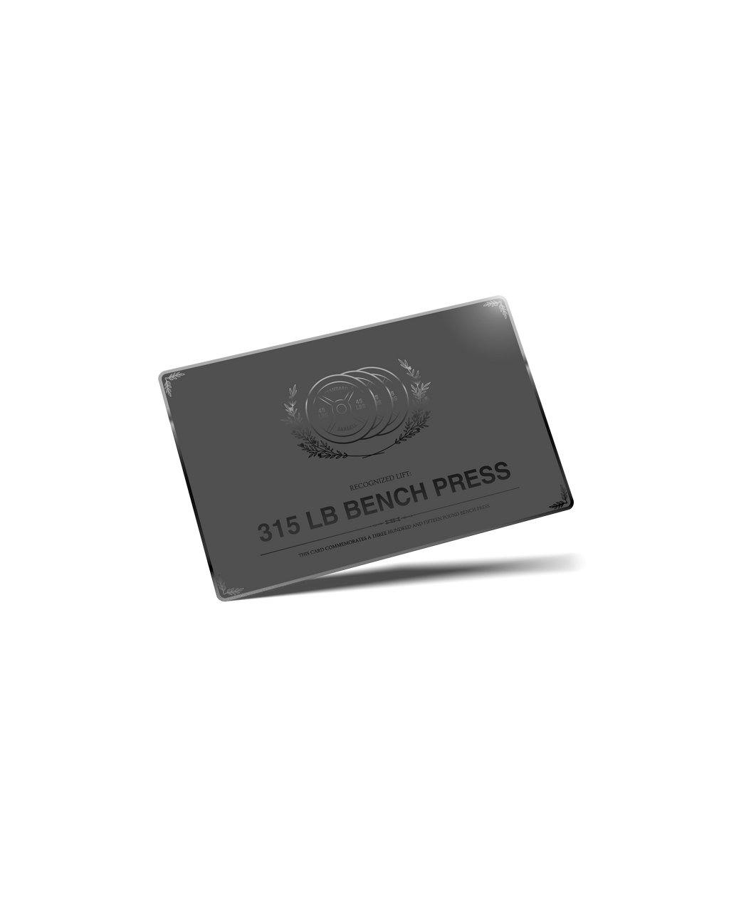 315 Bench Verification