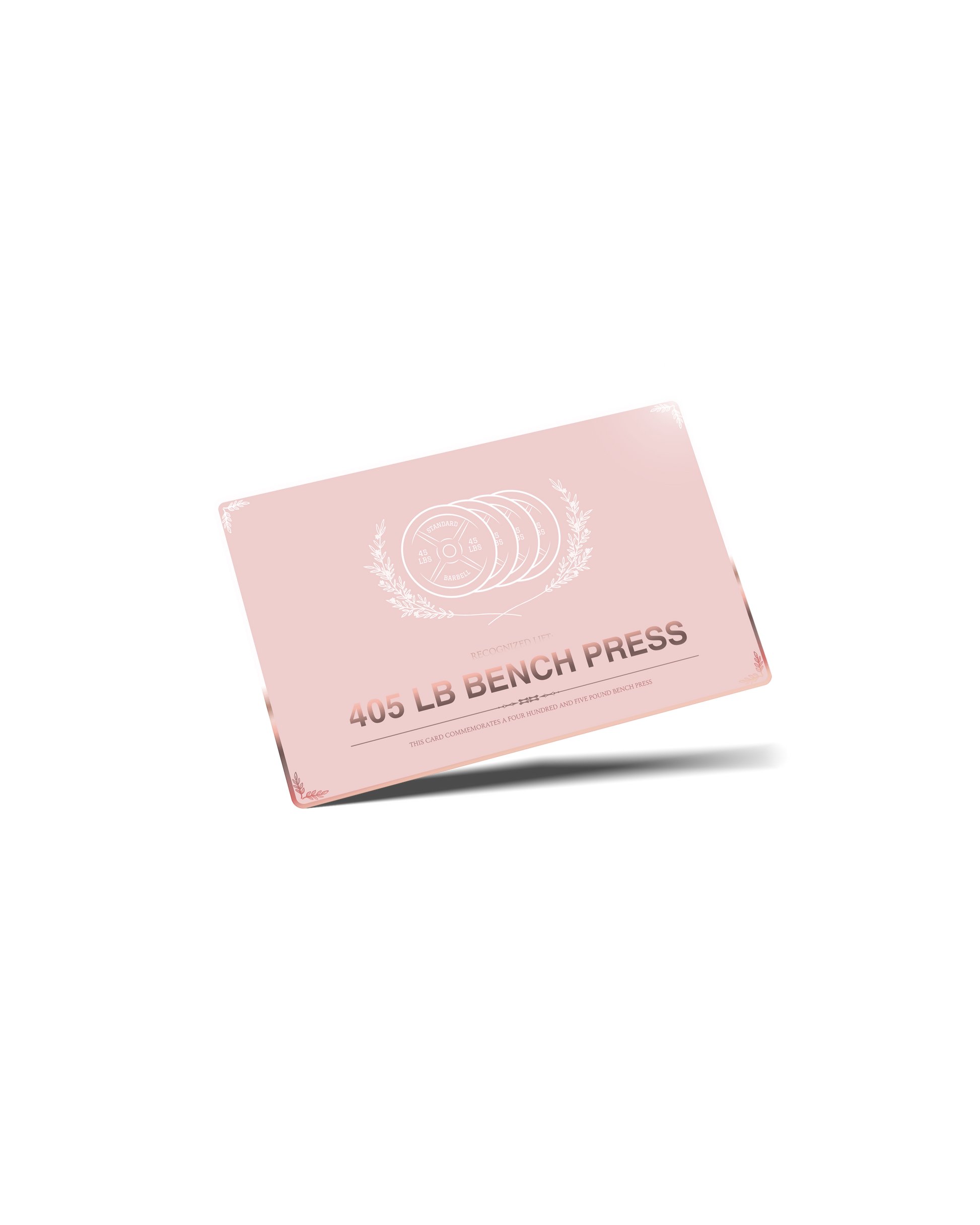 405 Bench Verification