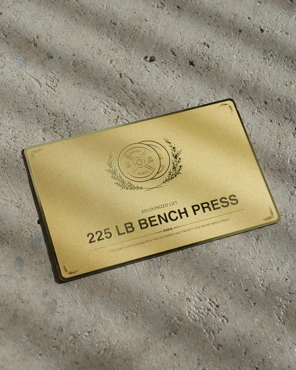 225 Bench Verification